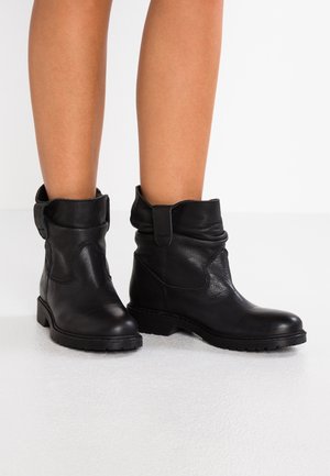 Bottines de cowboy / motard - black