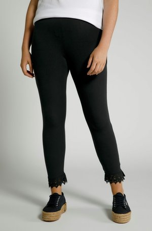 Ulla Popken Leggings - Hosen - black