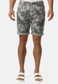 INDICODE JEANS - Shorts - light gray Thumbnail Image 1