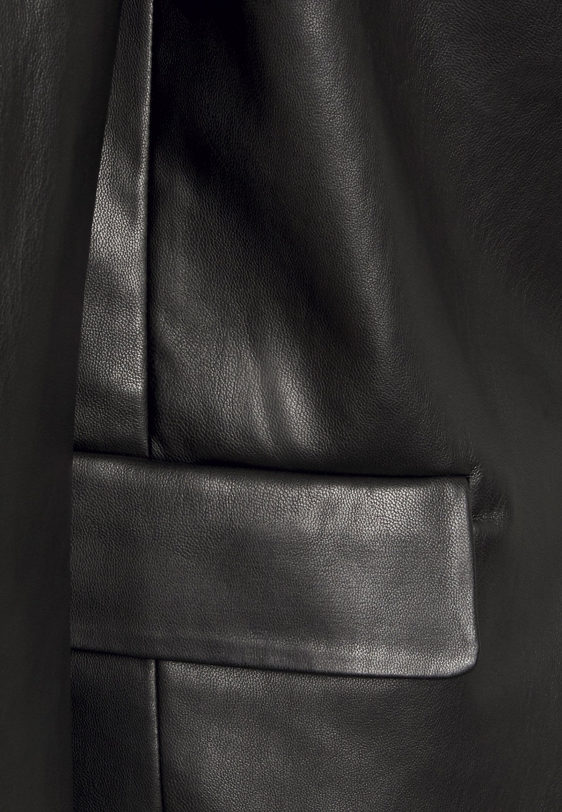 giacca faux leather jacket