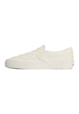 Vans, CLASSIC SLIP ON - Našuchovačky - beaded white checkerboard
