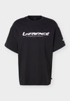 LAFRANCE HEEM AEROSPACE TEE - Μπλουζάκι με στάμπα - black