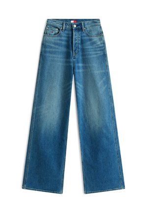 Tommy Jeans, CLAIRE HIGH RISE WIDE LEG JEANS - Wide Leg - denim medium