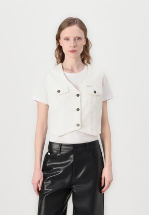 Waistcoat - natural white