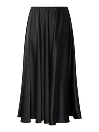YASPELLA VOLUME ANKLE SKIRT - Maksiseelik - black