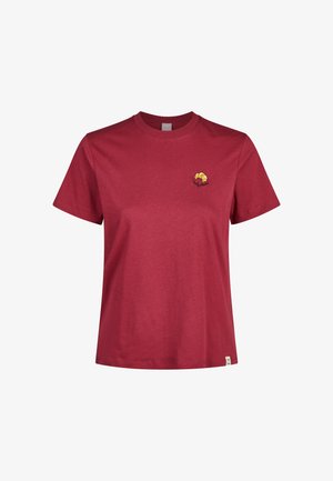 Iriedaily, IRIEDAILY T-SHIRT DAILY PLAISIR - Print T-shirt - dark berry