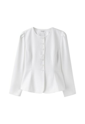 Stradivarius, PEPLUM BLAZER - Blazer - beige
