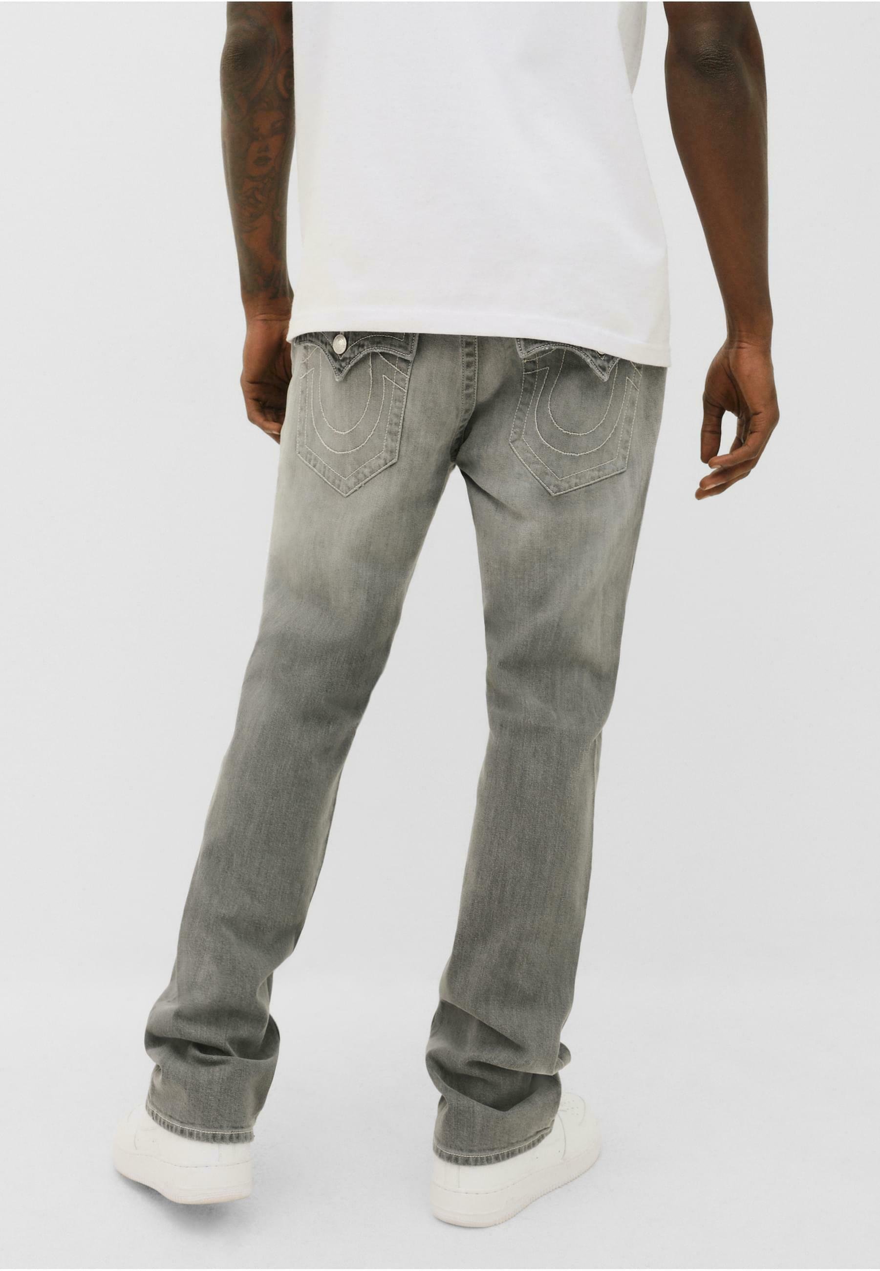 True Religion RICKY FLAP 34IN - Vaqueros rectos - grey/gris