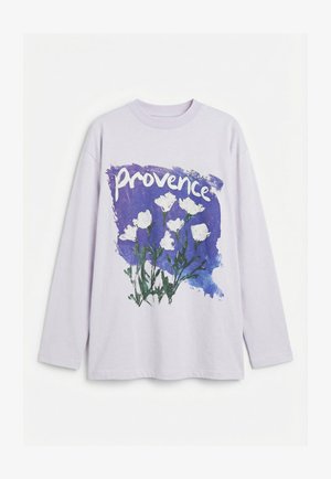 Topshop, LINA ONECK GRAPHIC - Pikkade varrukatega topp - dahlia purple