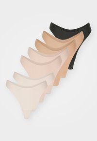 SEAMLESS 7 PACK  - String - nude