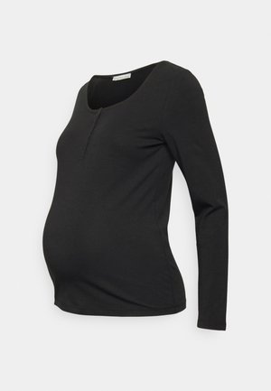 Anna Field MAMA Bluză cu mânecă lungă - black