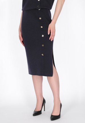 Bleistiftrock - navy