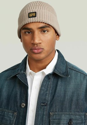 G-STAR, ORIGINALS FISHERMAN BEANIE - Beanie - dk brick