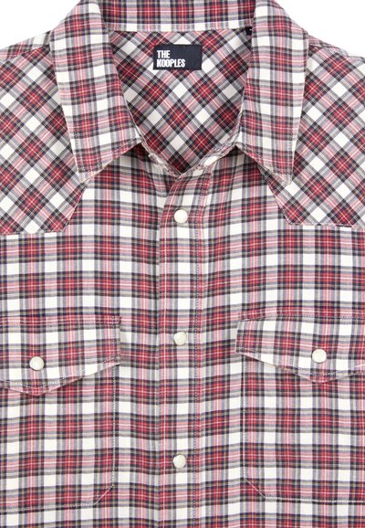 The Kooples À CARREAUX  - Overhemd - black ecru red
