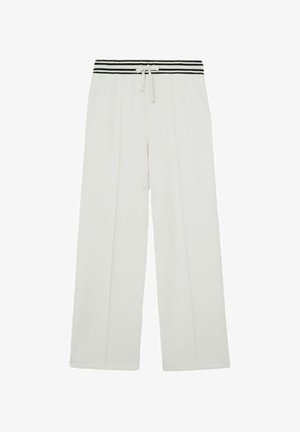 Reiss, REGULAR FIT - VERITY PREMIUM INTERLOCK STRIPE-WAIST JOGGERS . - Jogginghose - ivory
