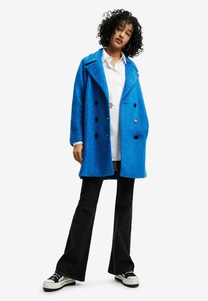 STRAIGHT MESSAGE - Classic coat - blue