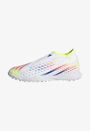 PREDATOR EDGE.3 LL TF UNISEX - Astro turf trainers - cloud white solar yellow power blue