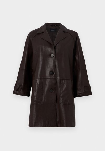 WEEKEND MaxMara PETRA - Lederjacke - chocolate