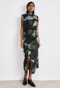 AllSaints - ISA APPALACHIAN DRESS - Cocktail dress / Party dress - khaki green Thumbnail Image 1