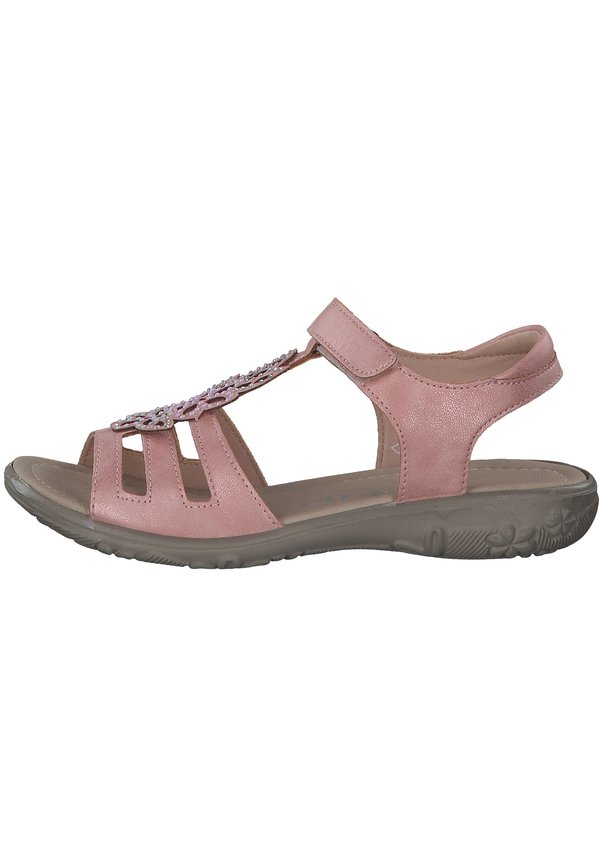 Riemensandalette - rose