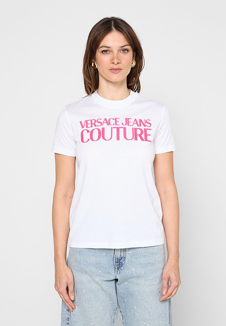 Versace Jeans Couture T-shirt print crème