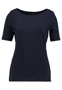 売れ筋商品|||マルコポーロ Tシャツ レディース トップス SHORT SLEEVE BOAT NECK - Basic T-shirt - muted blue 楽天市場】marc o'polo（Tシャツ・カットソー｜トップス