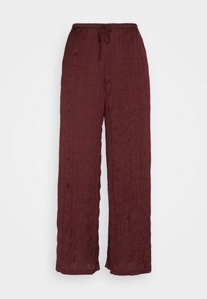 Anna Field Pantalones - dark purple