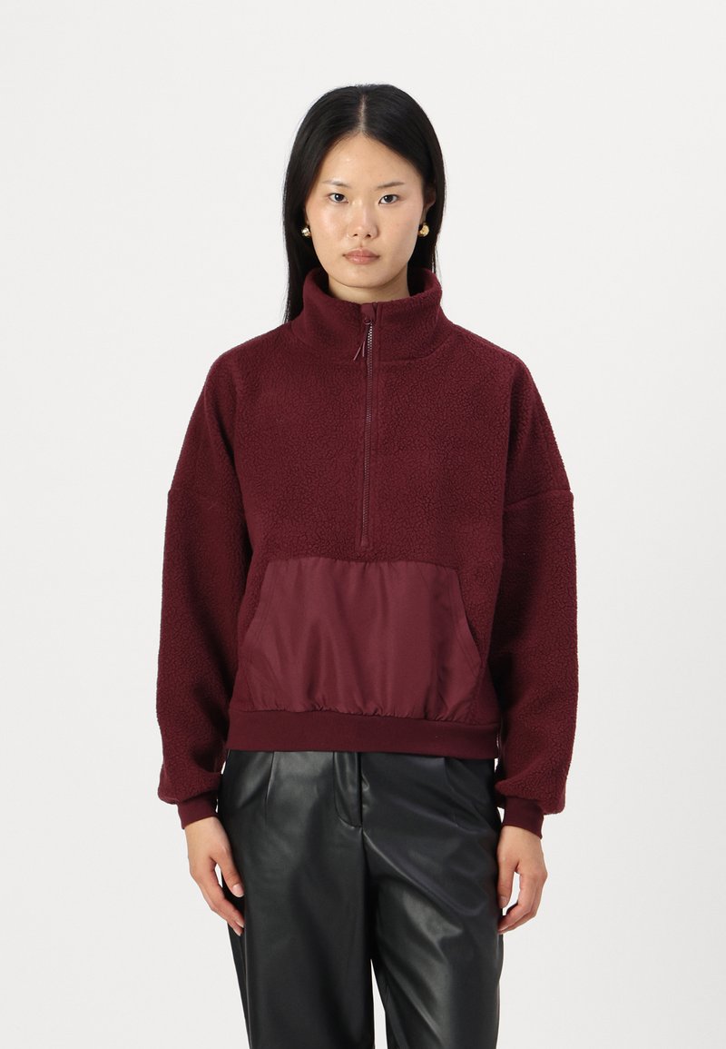 ONLY ONLLIA LIFE HALF ZIP  - Pulover iz flisa - port royale