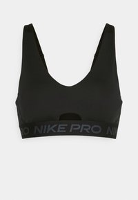 INDY PLUNGE BRA - Medium support sports bra - black/anthracite)