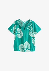 Sélectionné, green palm print