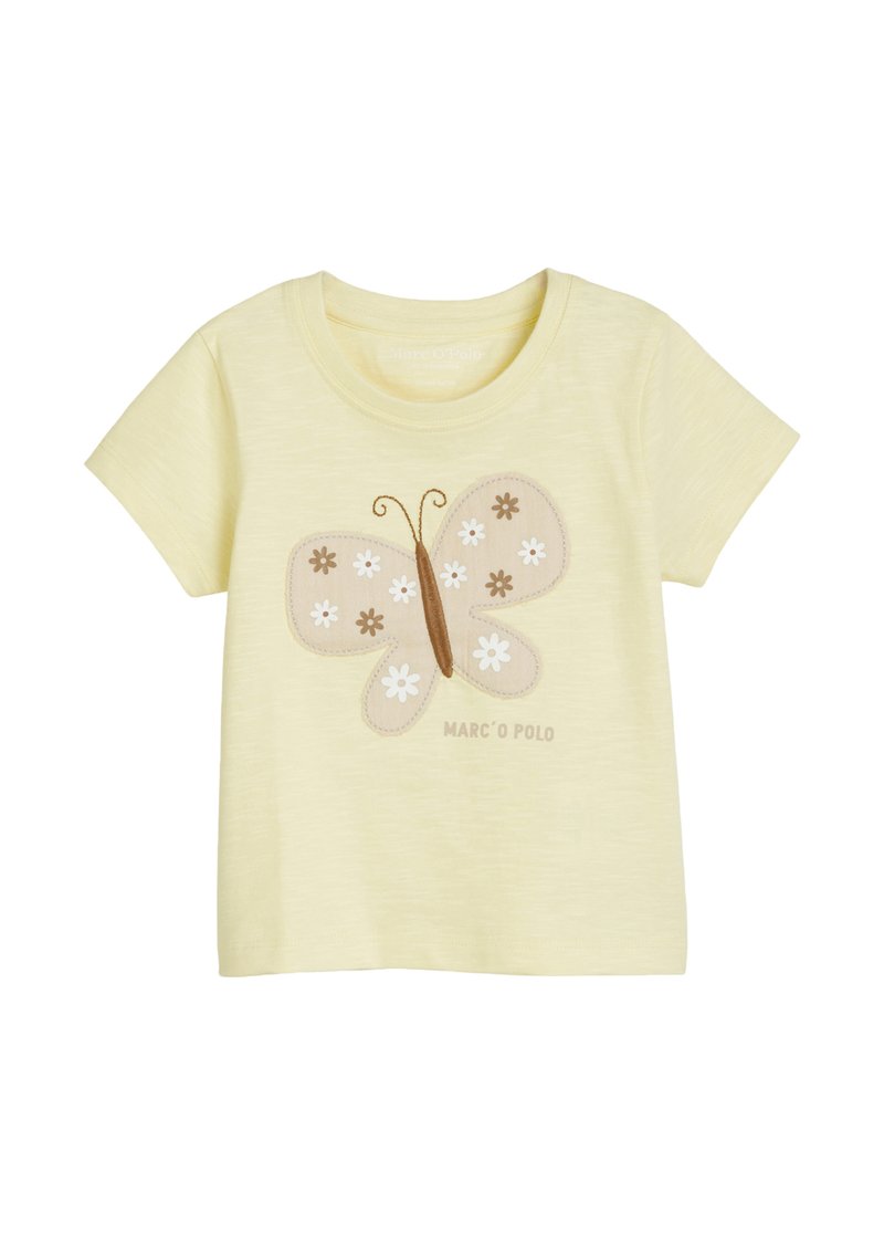 Marc O’Polo Junior T-shirt print lichtgeel
