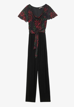 Jumpsuit - black/red