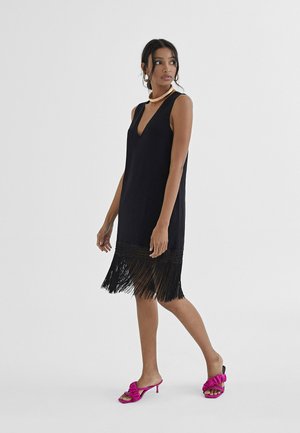 LOLA CASADEMUNT Mules de tacón - fuchsia