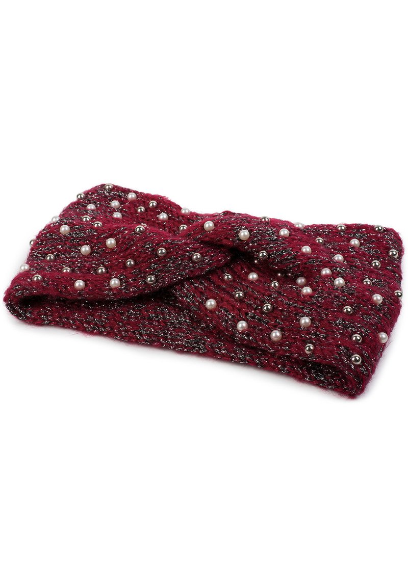 Damen Mützen | STYLEBREAKER MIT PERLEN, UN Ohrenwärmer bordeaux-rot-schwarz/bordeaux - XK43490 Damen Mützen | STYLEBREAKER MIT PERLEN, UN Ohrenwärmer bordeaux-rot-schwarz/bordeaux - XK43490