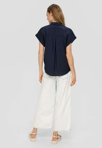 s.Oliver Overhemdblouse - tiefblau