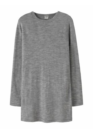 Top dugih rukava - grey melange