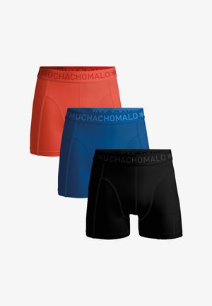 MUCHACHOMALO 3-PACK - Boxer alsónadrág - black blue orange