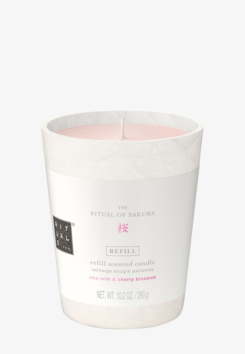 Rituals SCENTED CANDLE REFILL - THE RITUAL OF SAKURA - FLORAL - CHERRY BLOSSOM & RICE MILK - Doftljus