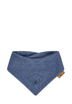 HUND - Bib - blau meliert