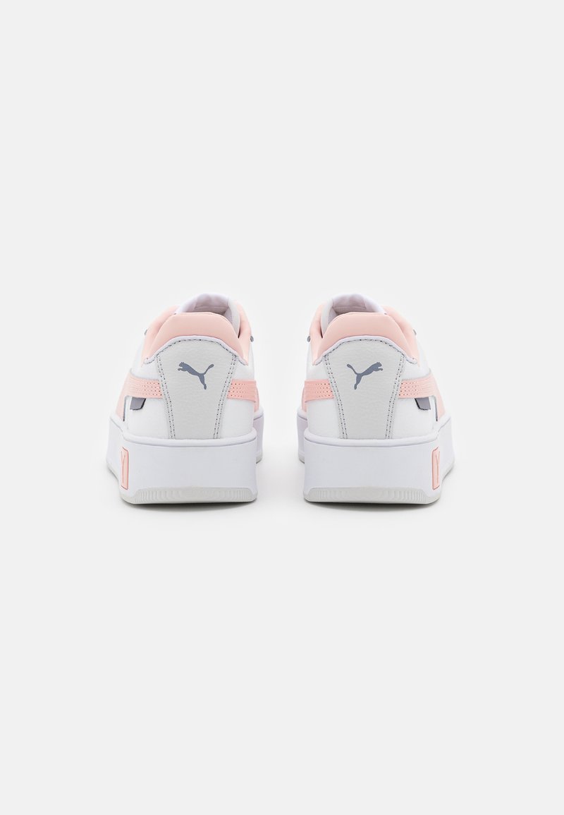 Puma CARINA STREET - Tenisky - white/rose dust/feather gray