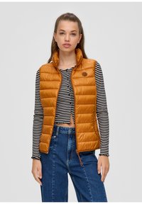 QS À COL DROIT - Weste - orange