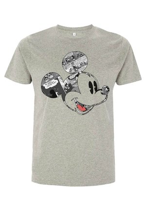 DISNEY CLASSIC MICKEY COMIC MOUSE - Print T-shirt - melange grey