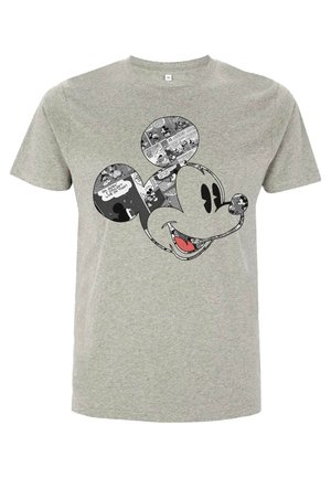 DISNEY CLASSIC MICKEY COMIC MOUSE - T-Shirt print - melange grey