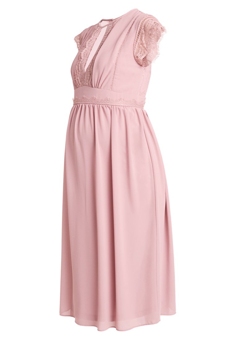 TFNC Maternity Cocktailjurk donkerroze