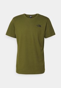 BOX CELEBRATION TEE - T-shirts med print - forest olive