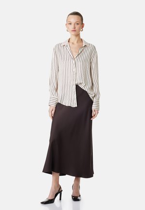 Koton MIDI - A-snit nederdel - brown