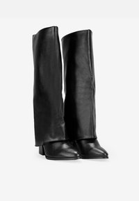 Bosanova CON CAÑA PLEGADA - Botas - black