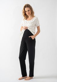 Cool Mama MATERNITY & NURSING SET - Pyžamová sada - white