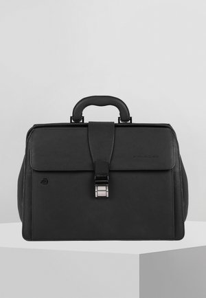 PIQUADRO BLACK SQUARE AKTENTASCHE LEDER 37 CM - Mallette - black