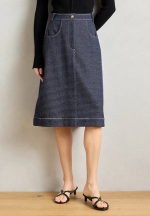 JAXX SKIRT - Fustă în formă de A - salute navy
